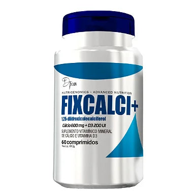 Fixcalci+ - D’poan - Vitamina K2 e Vitamina D3 - 60 Cápsulas