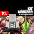 KIT Máscara de Turmalina albumina, colágeno com ativação da Aloe Vera (6 produtos)